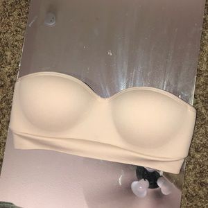 Strapless push up bandeau